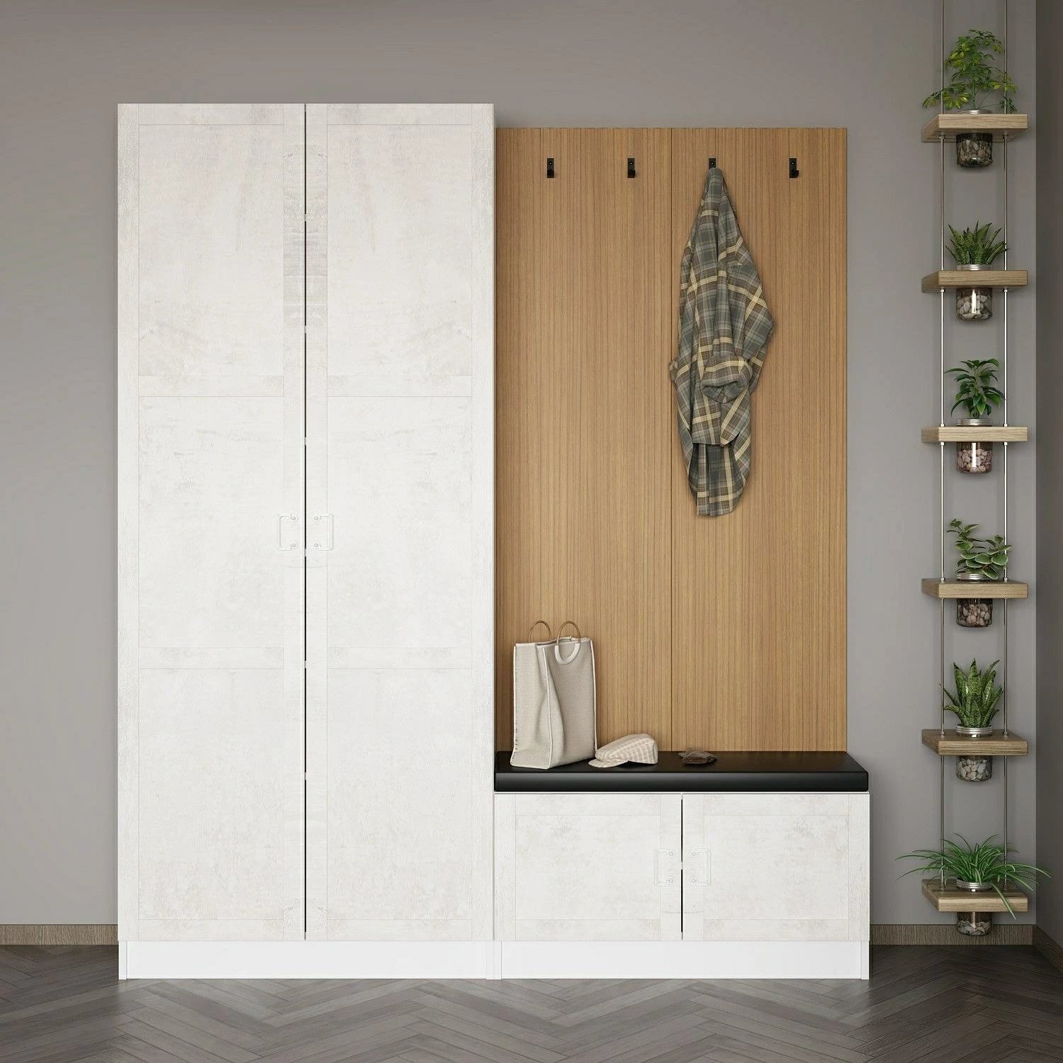 Stendë korridori Skye Decor, Noah - 8307, e bardhë