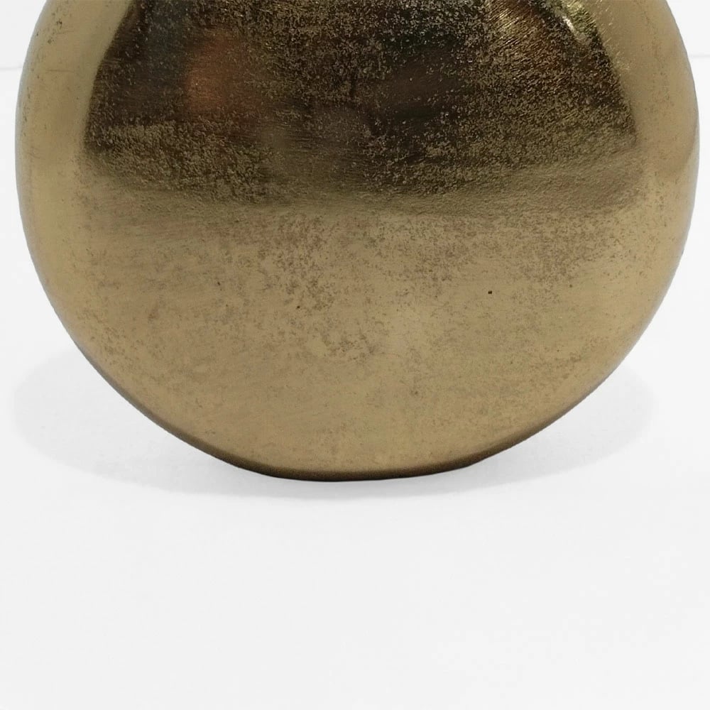 Vazo Ballon, alumin, ngjyrë ari, 28x27x8 cm Vazo Ballon, alumin, ngjyrë ari, 28x27x8 cm