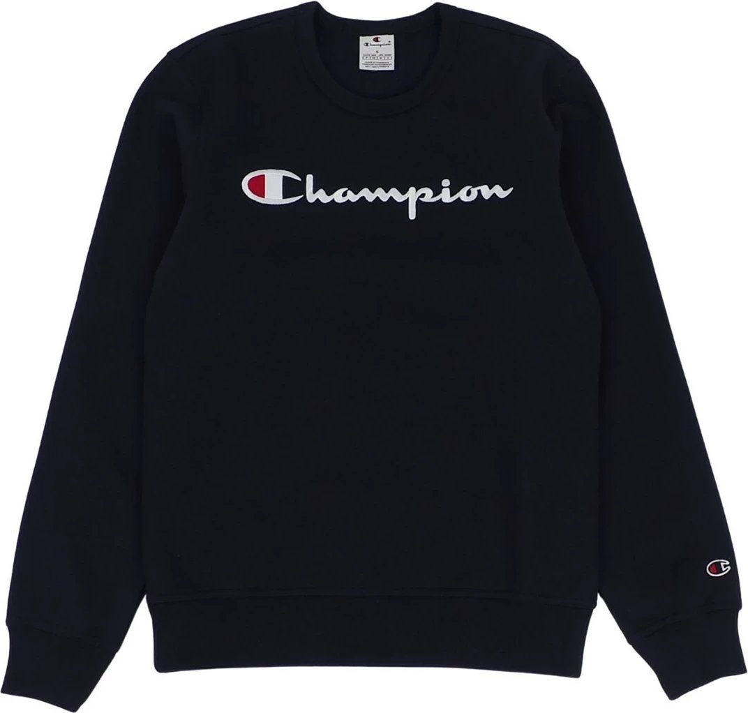 Bluzë Champion crewneck për meshkuj, navy blue