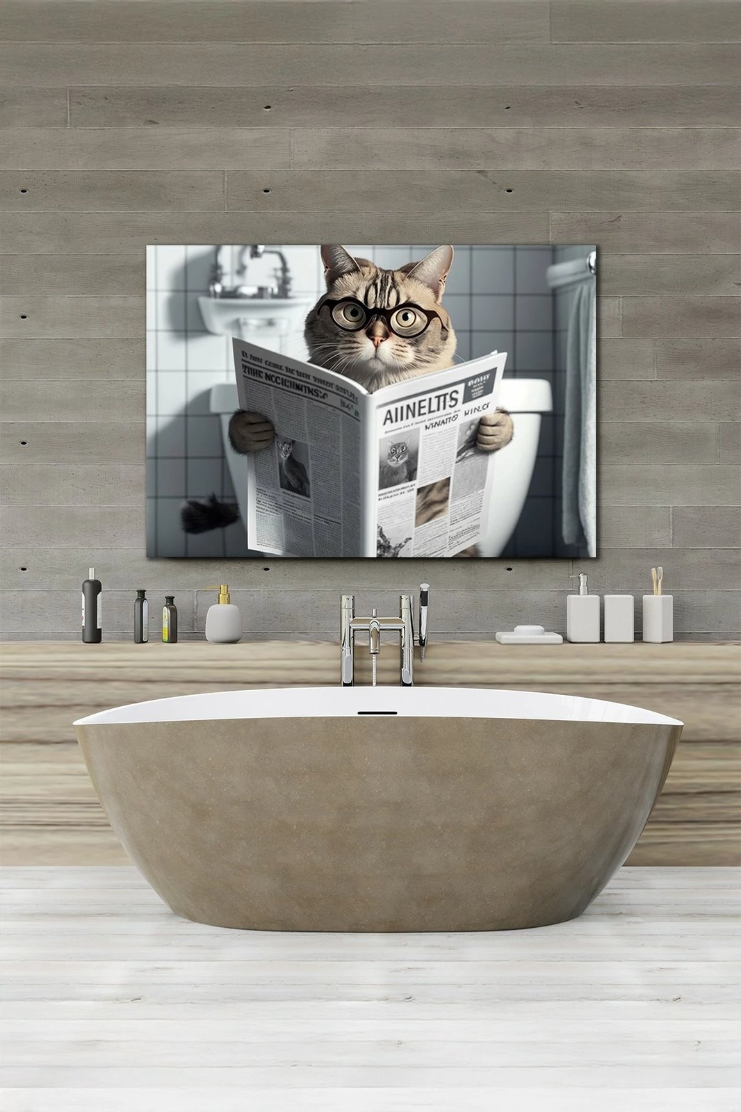 Pikturë dekorative në kanavacë, shumëngjyrëshe, Ersyaıhyvn25, 40x60cm