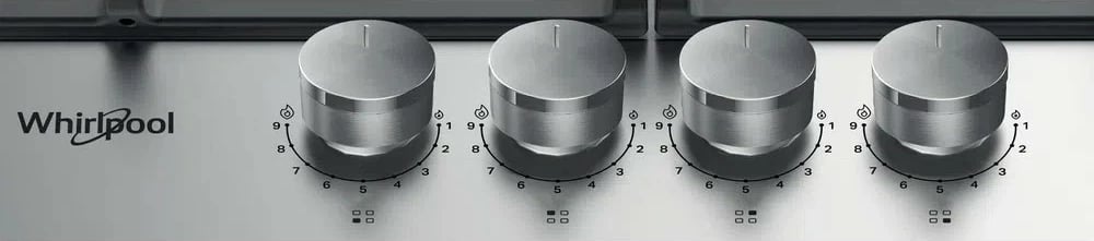 Sobë gazi Whirlpool TGML661IXR, 4 djegësa, inox