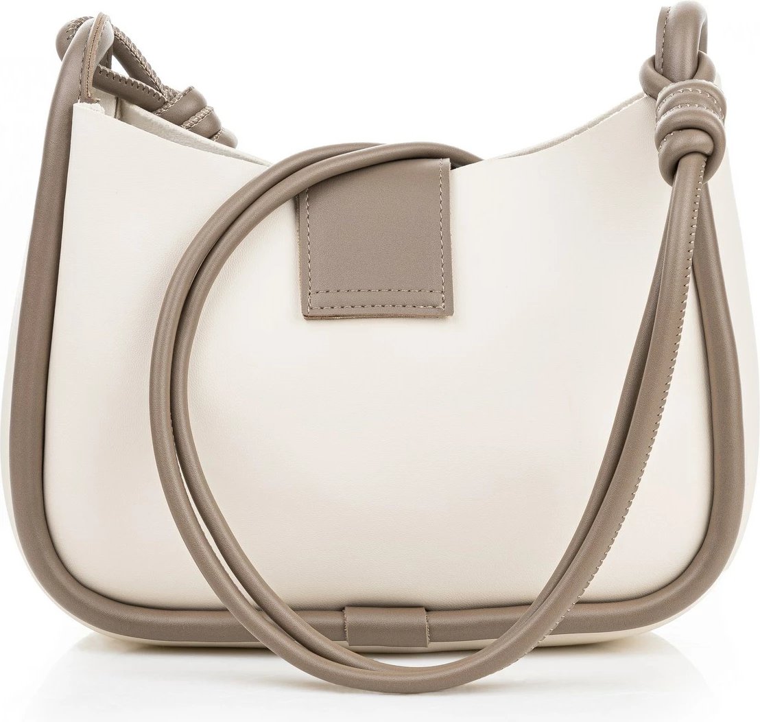 Çantë crossbody Lucky Bees, krem, mink, 1261