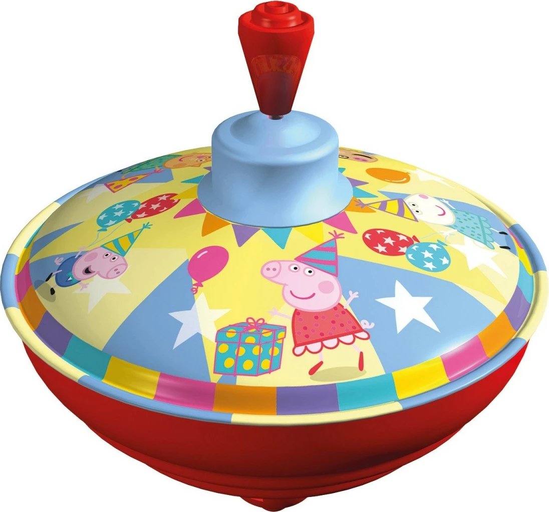 Spinner Peppa Pig Lena 13 cm, shumëngjyrësh