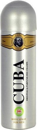 Deodorant spray për meshkuj Cuba Original Gold 200ml