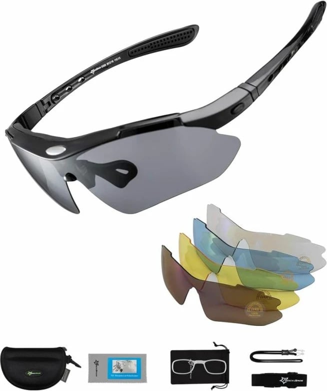 Syze sportive Rockbros, të zeza