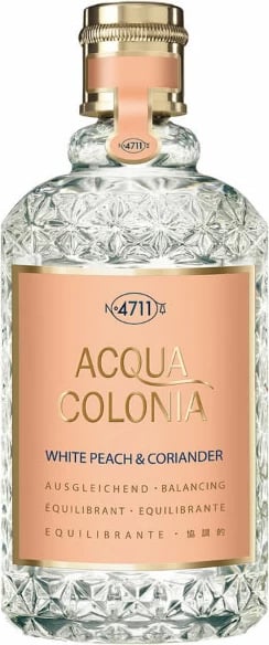 Eau de Cologne unisex 4711 Acqua Colonia White Peach and Coriander 170ml