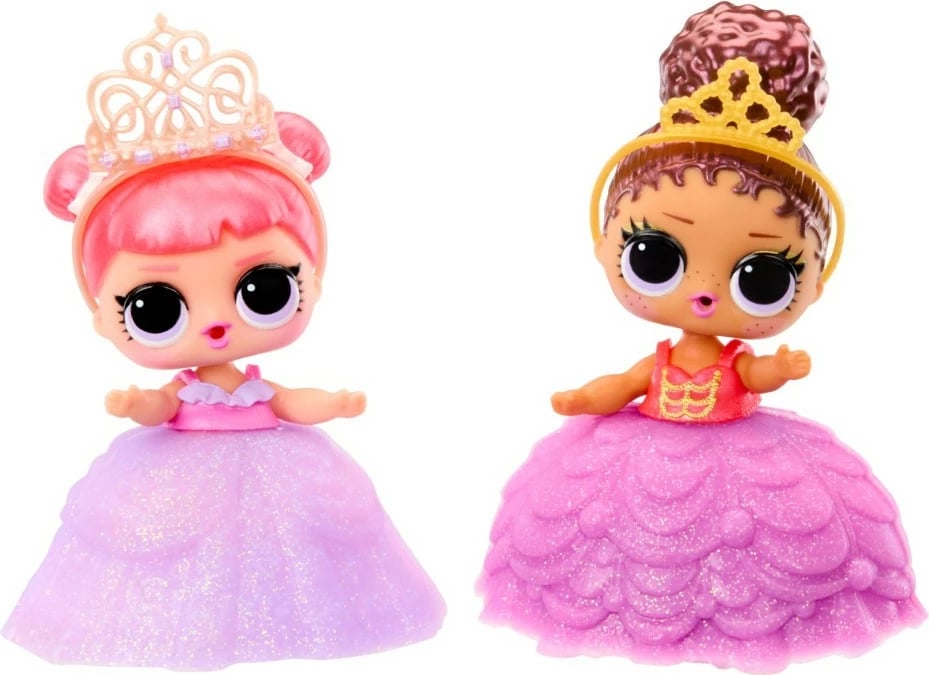 Kukull L.O.L. Surprise Princess Tots, MGA, 1 copë, me fustan që ndryshon ngjyrë