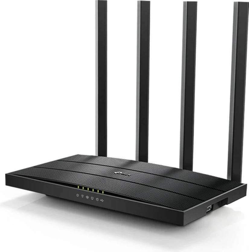 Router TP-LINK Archer C6U, AC1200, 4 antena, 1 USB, i zi