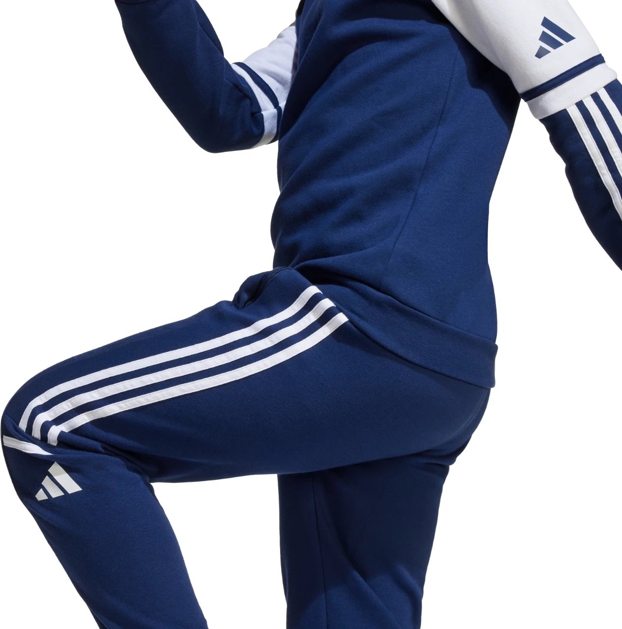 Pantallona sportive për fëmijë adidas, navy