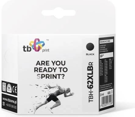Toner TB Print TBH-62XLBR për HP OfficeJet 5740, i zi, 21 ml