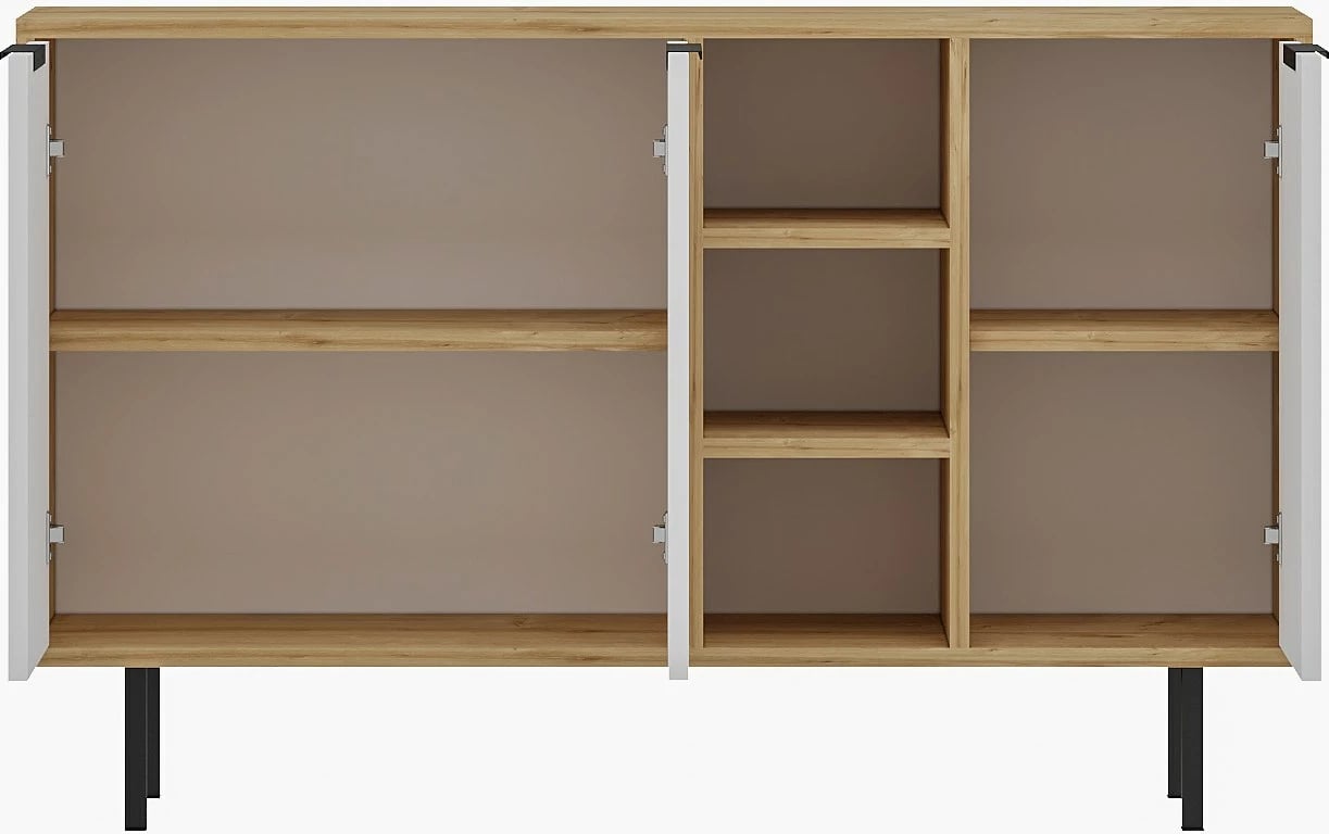 Konsolë Skye Decor, Viyana - lis safir, e bardhë