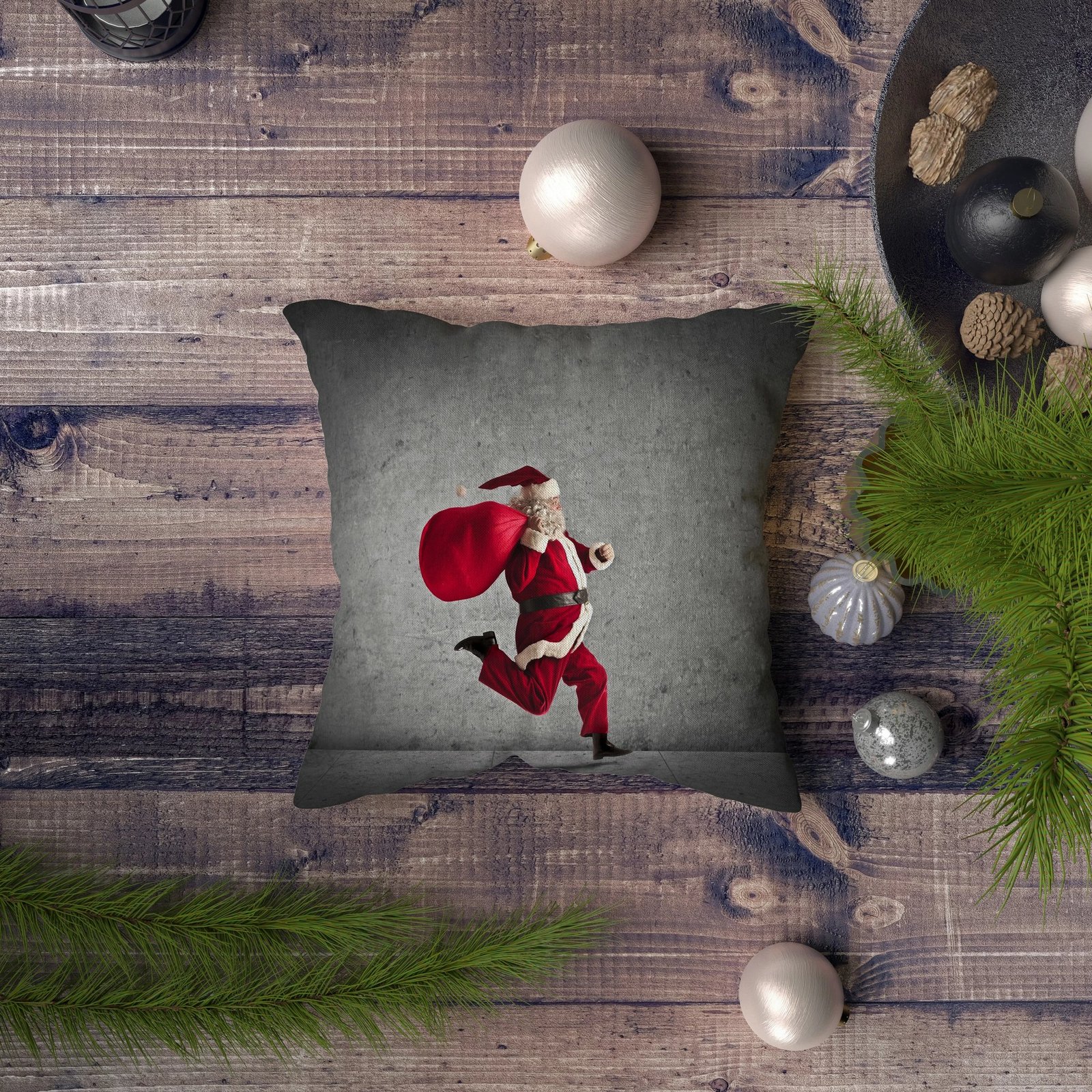 Jastëk dekorativ Aberto Design, NYXMAS107, shumëngjyrësh, 43x43cm