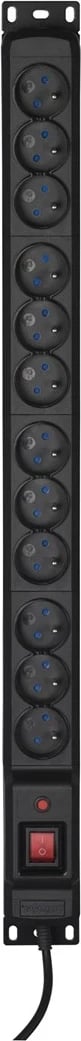 Kasë Activejet COMBO 12 socket 3m e zezë