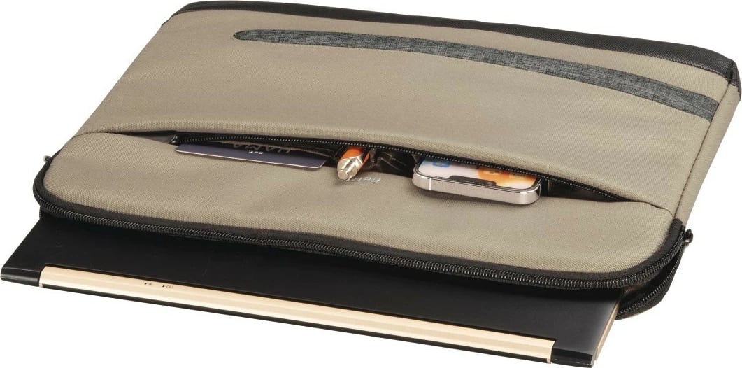 Mbështjellës laptopi Hama Terra, 15.6", Bezhe