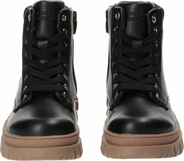 Çizme Tommy Hilfiger për Femra, të lidhura me shnur, të zeza