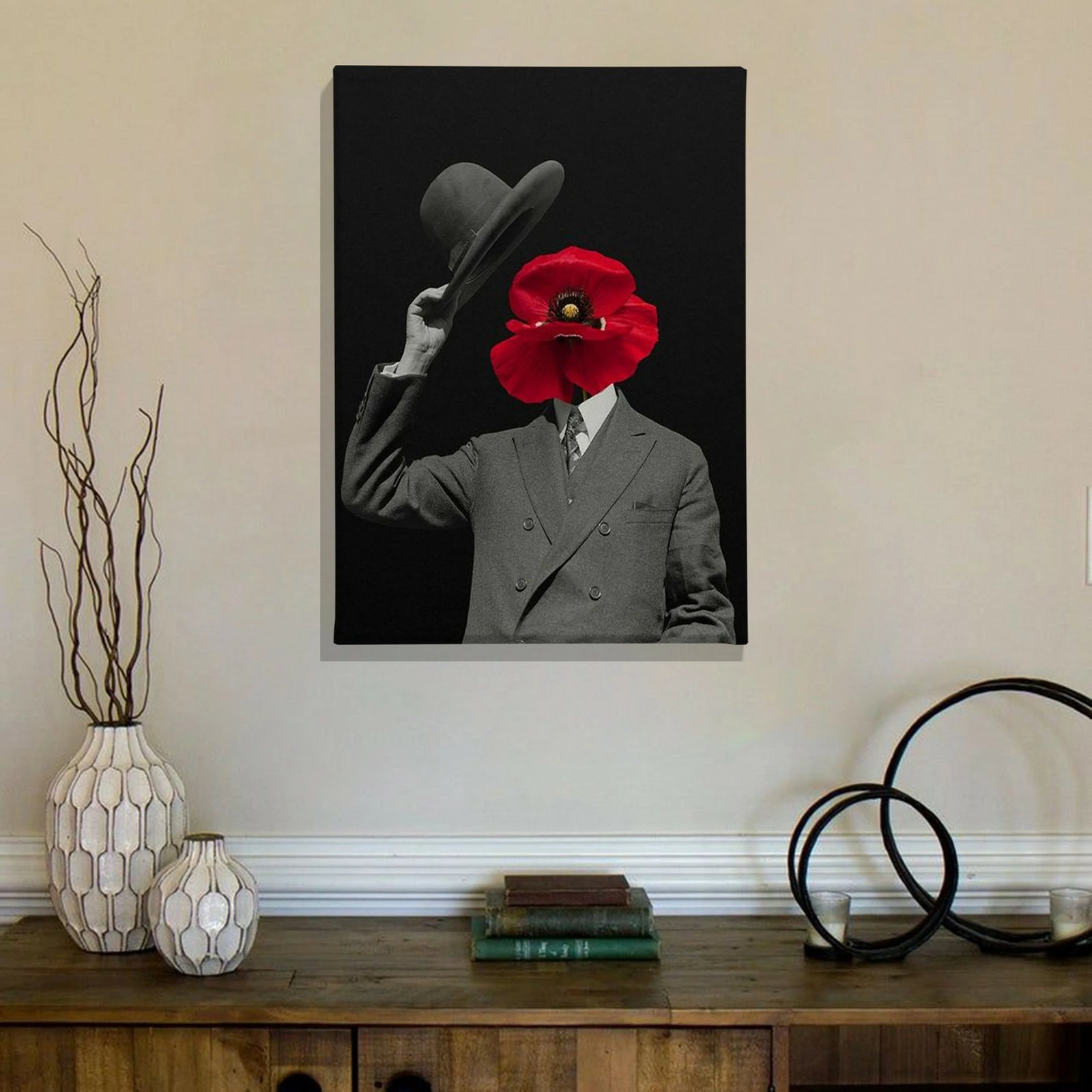 Pikturë dekorative në kanavacë, shumëngjyrëshe, Wallity, ASR_CNV25-35, 70x100cm