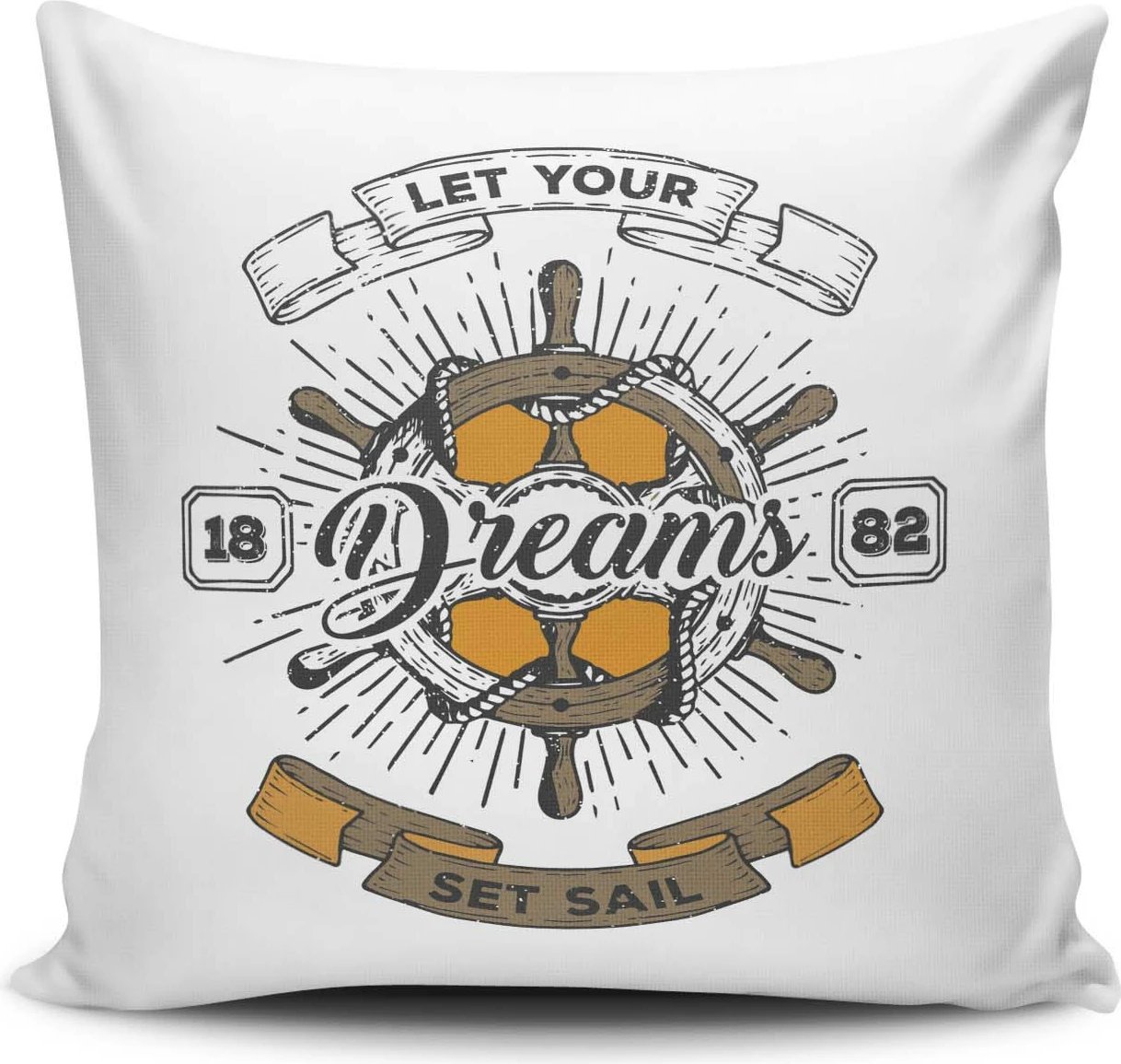 Jastëk mbulesë, shumëngjyrëshe, Evila Originals, NKLF-345, 43x43cm