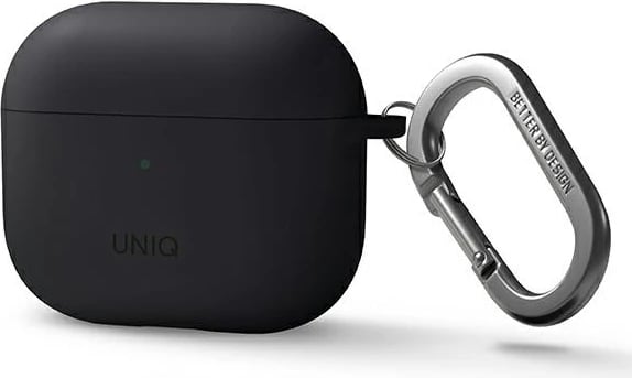 Mbështjellës UNIQ Nexo për AirPods 3 me ear hooks, silikon, gri