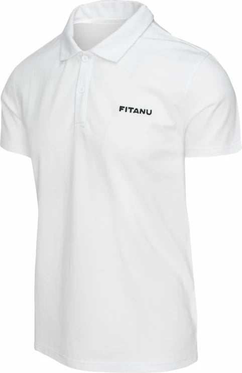 Maicë polo për meshkuj Fitanu, e bardhë