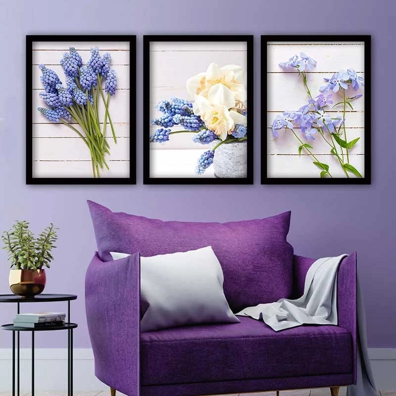 Pikturë dekorative me kornizë (3 copë), Wallity, 3SC_2738270_5575