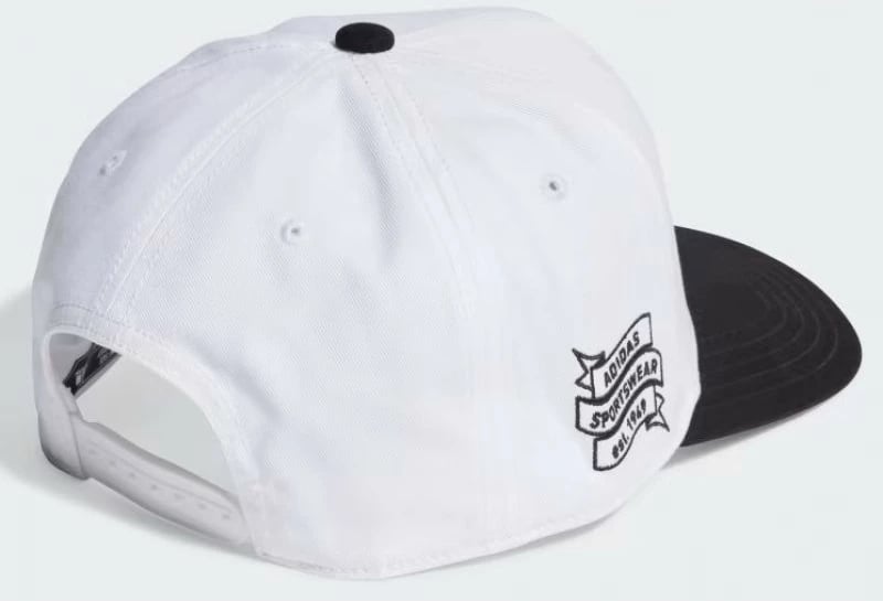 Kapelë adidas SnapBack për meshkuj dhe femra, e bardhë