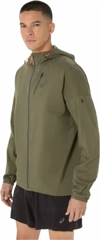 Jakne sportive Asics për meshkuj, e gjelbër