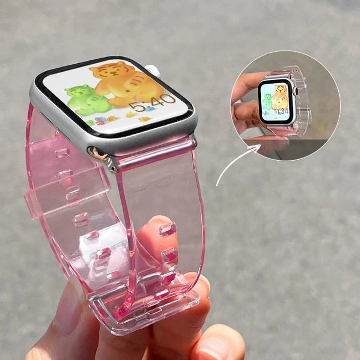 Rrip silikoni Hurtel për Apple Watch 2/3/4/5/6/SE 42/44mm, i kuq Rrip silikoni Hurtel për Apple Watch 2/3/4/5/6/SE 42/44mm, i kuq