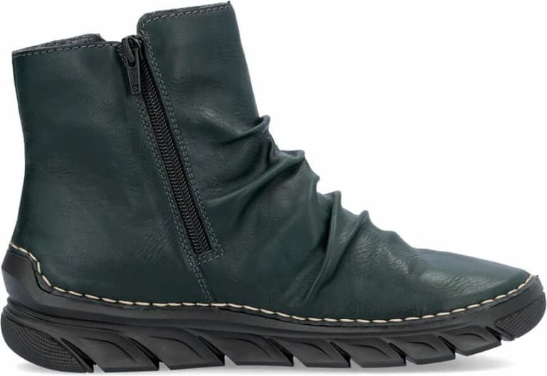 Çizme për femra Rieker, të gjelbra