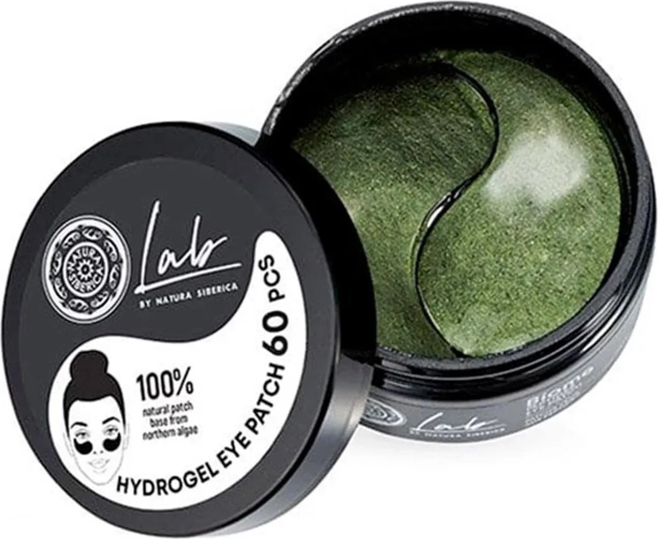 Pllaka hidrogel për sy Natura Siberica Lab 60 copë
