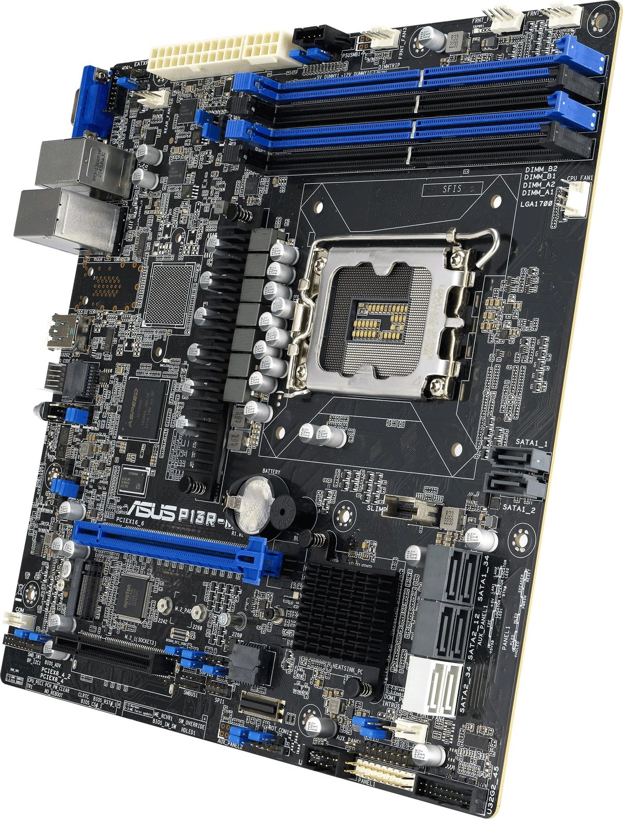 Pllakë amë ASUS P13R-M, Intel Xeon E, LGA 1700, DDR5, micro ATX