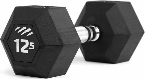 Hantellë tiguar, 12.5 kg