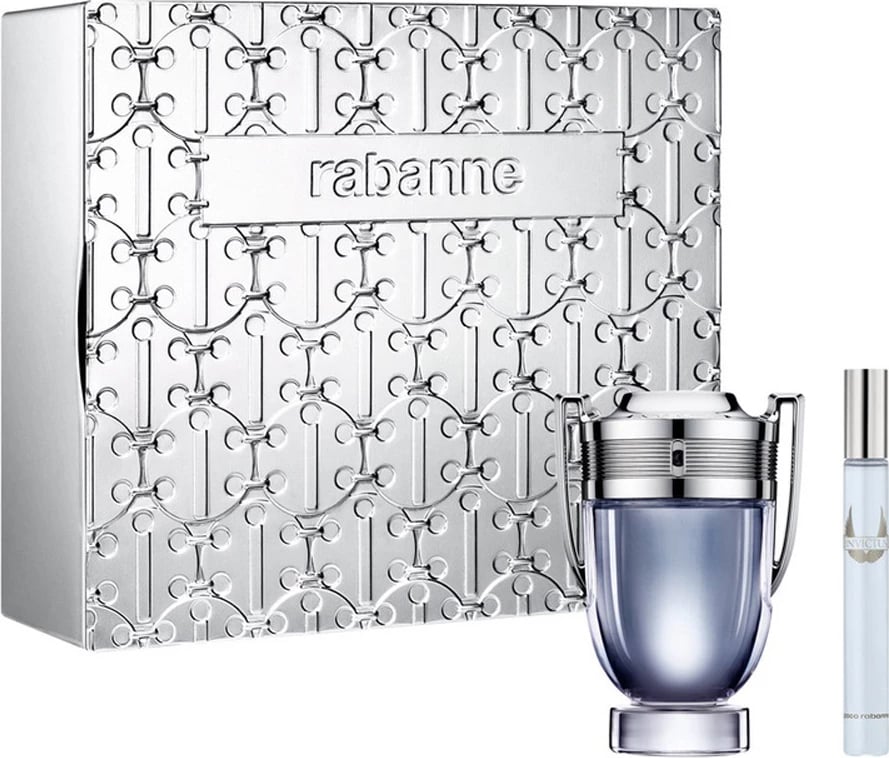 Eau de Toilette për meshkuj Paco Rabanne Invictus 100ml + 10ml Eau de Toilette për meshkuj Paco Rabanne Invictus 100ml + 10ml