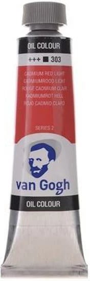 Ngjyrë vaji Talens van Gogh 60ml, Kadmium e Kuqe e Lehtë