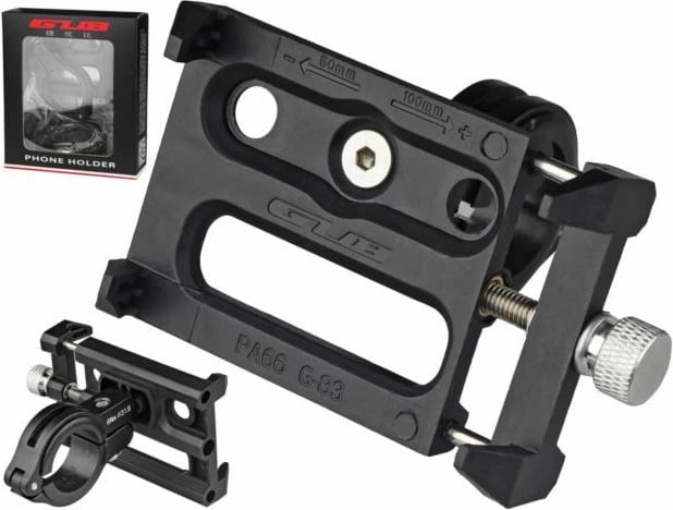 Mbajtëse telefoni Yakimasport, e zezë