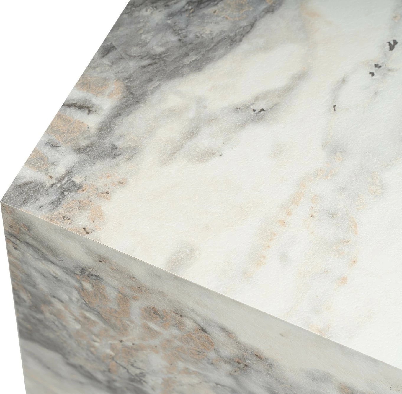 Tavolinë anësore Nordure, formë kub, ngjyrë Freesia