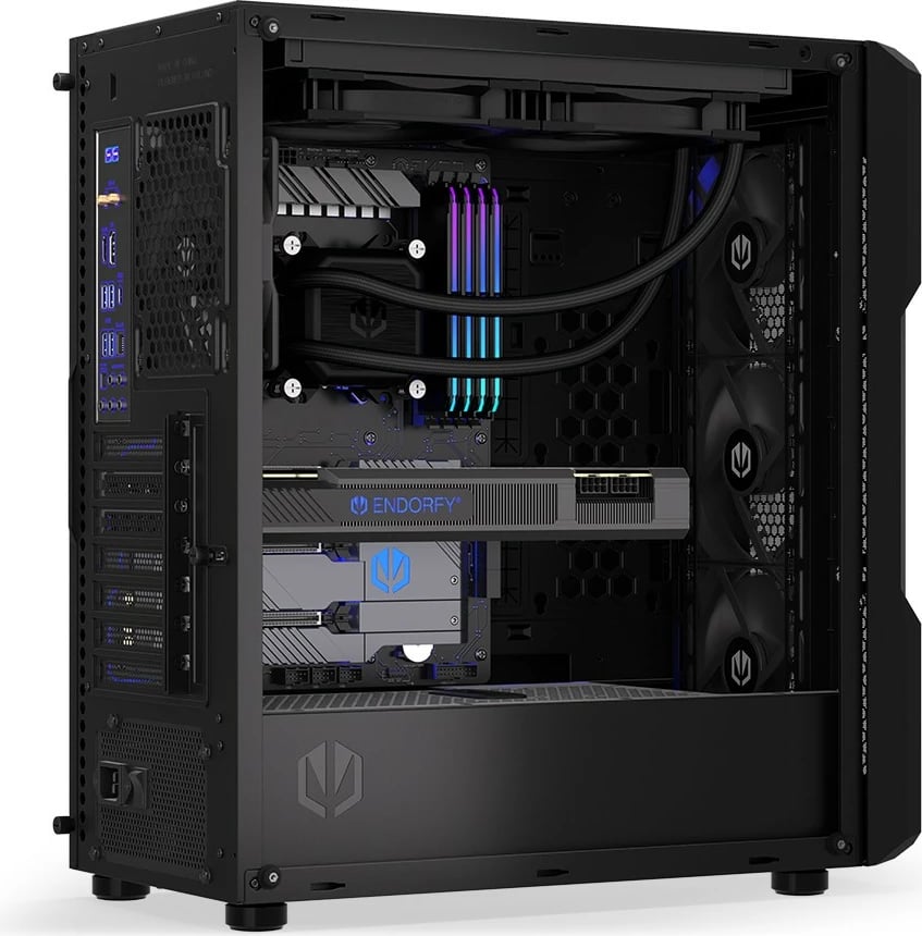 Ftohës me ujë për procesor Endorfy Navis F280, 2x140mm, i zi Ftohës me ujë për procesor Endorfy Navis F280, 2x140mm, i zi