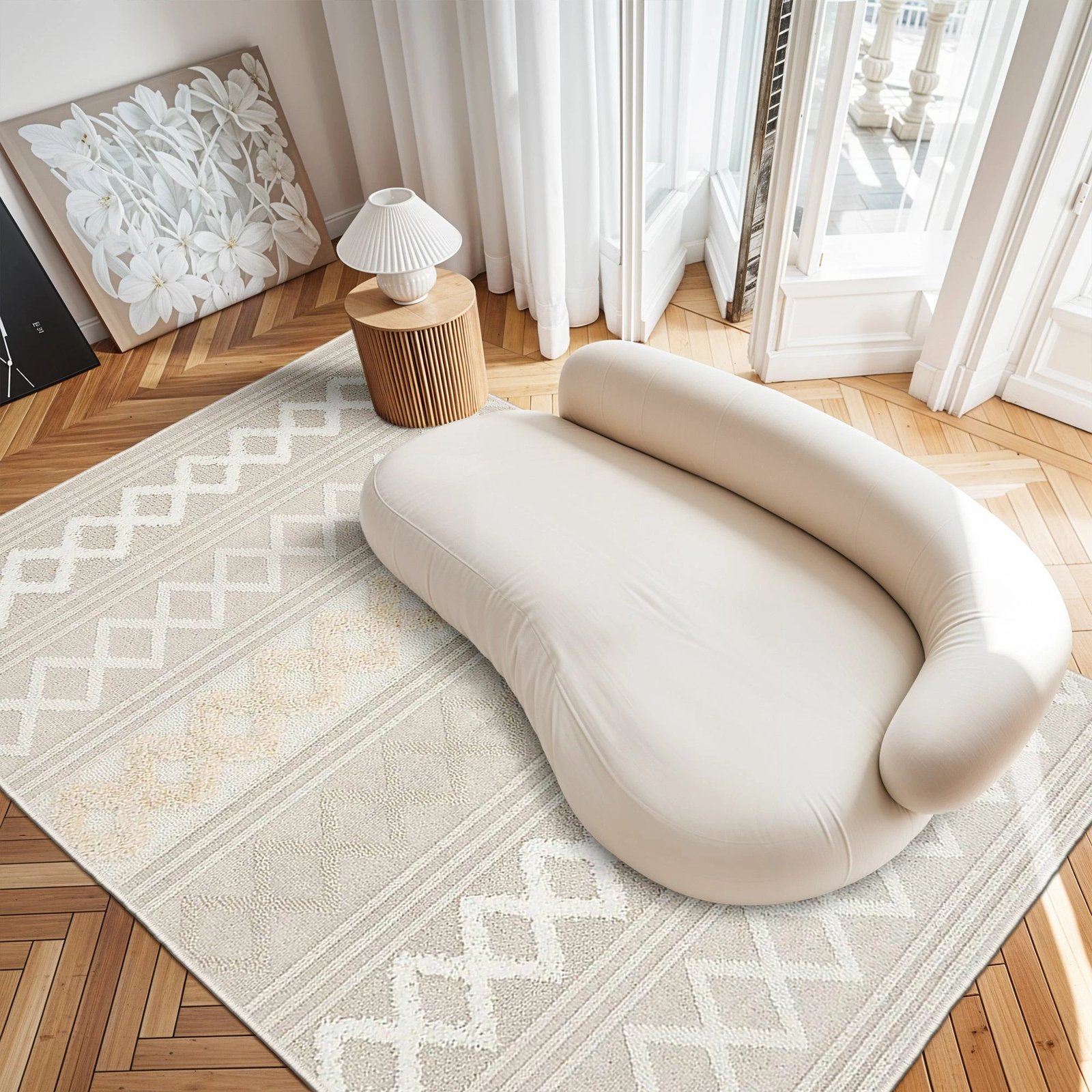 Qilim (60x100) Conceptum Hypnose, W1121, shumëngjyrësh