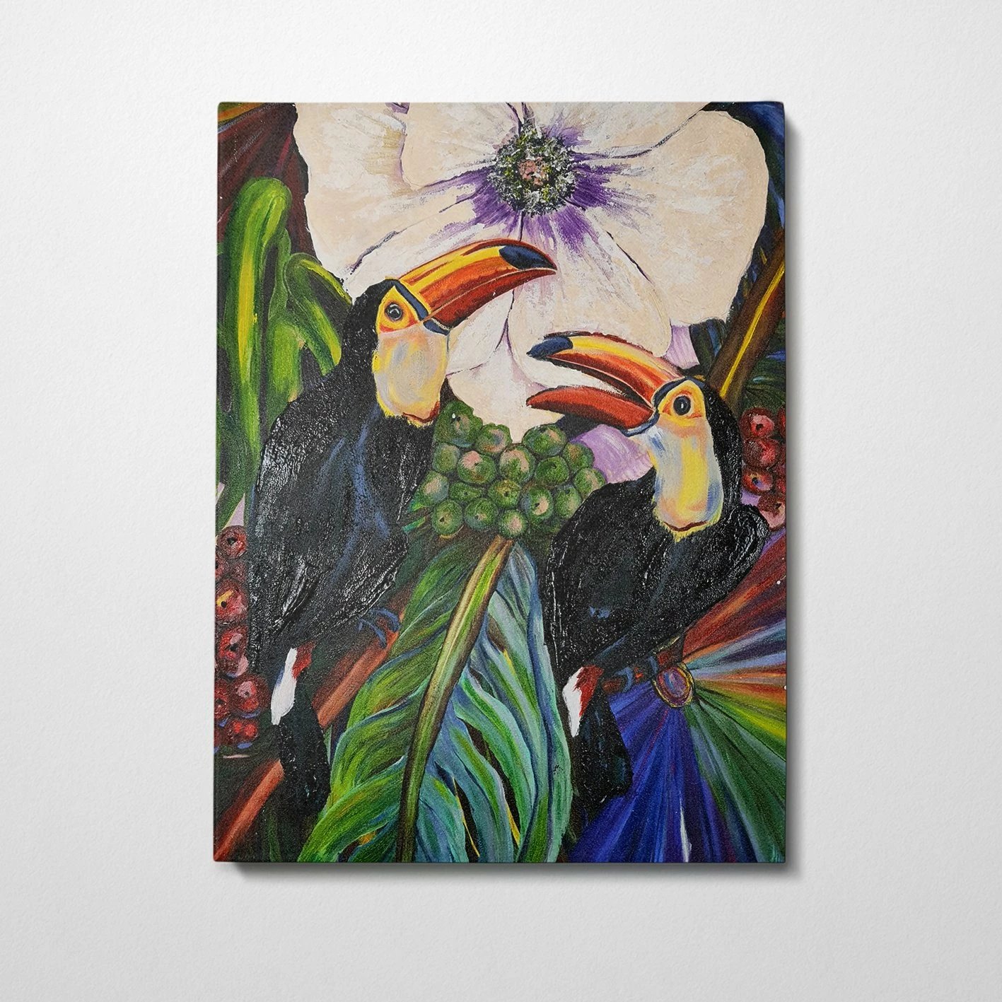 Pikturë dekorative me vaj, shumëngjyrëshe, Wallity, OP2013369461, 70x100cm