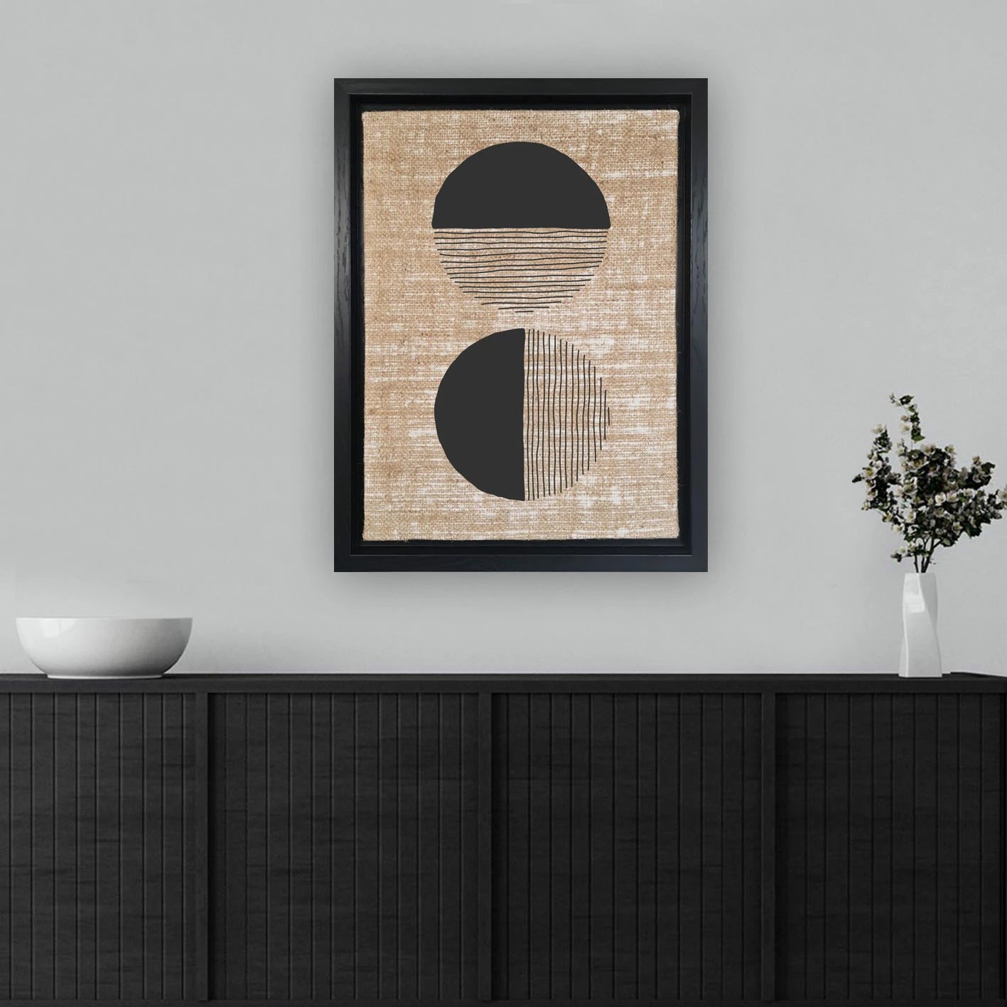 Pikturë dekorative në kanavacë Wallity, LSJ617674513733 - 96136, shumëngjyrëshe, 96x136cm