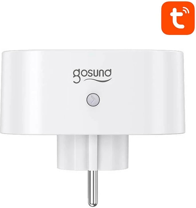 Prizë smart Gosund SP211, WiFi, 2 dalje, 3680W, e bardhë