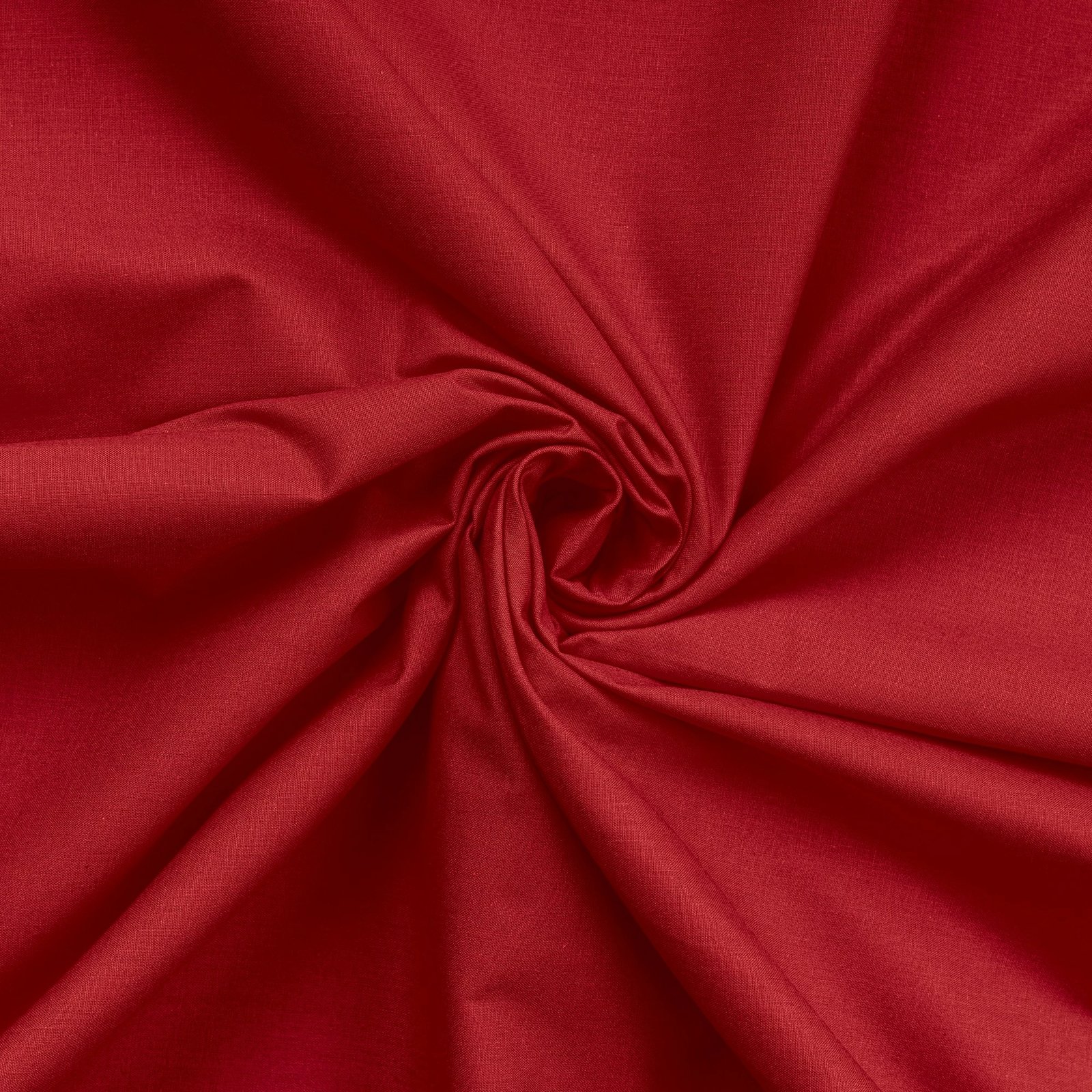 Çarçaf i vetëm ranforce, ngjyrë e kuqe e thellë, L'essentiel, 100x200+30cm