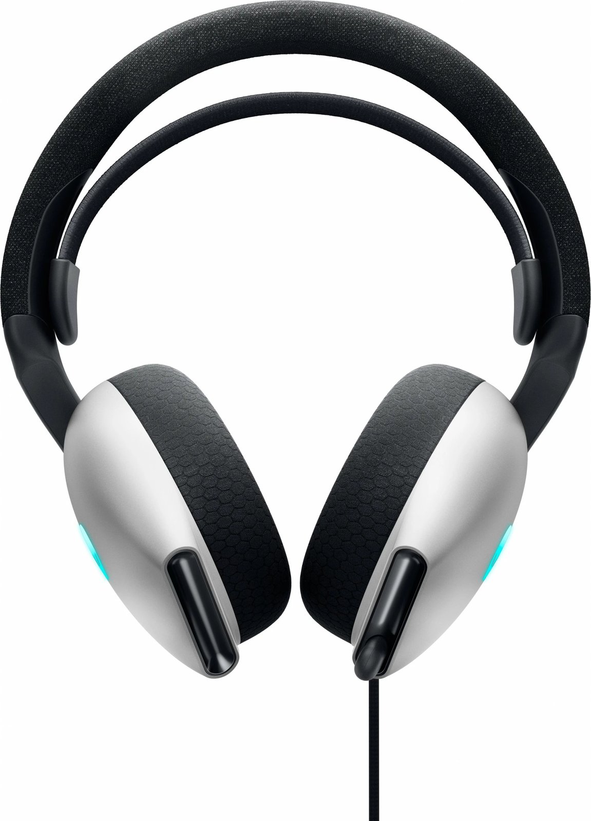 Kufje gaming Alienware Wired USB RGB 20, e bardhë
