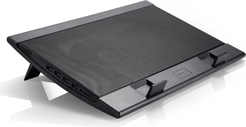 Mauspad për ftohje të laptopit DeepCool Wind Pal FS, 1200 RPM, ngjyrë e zezë