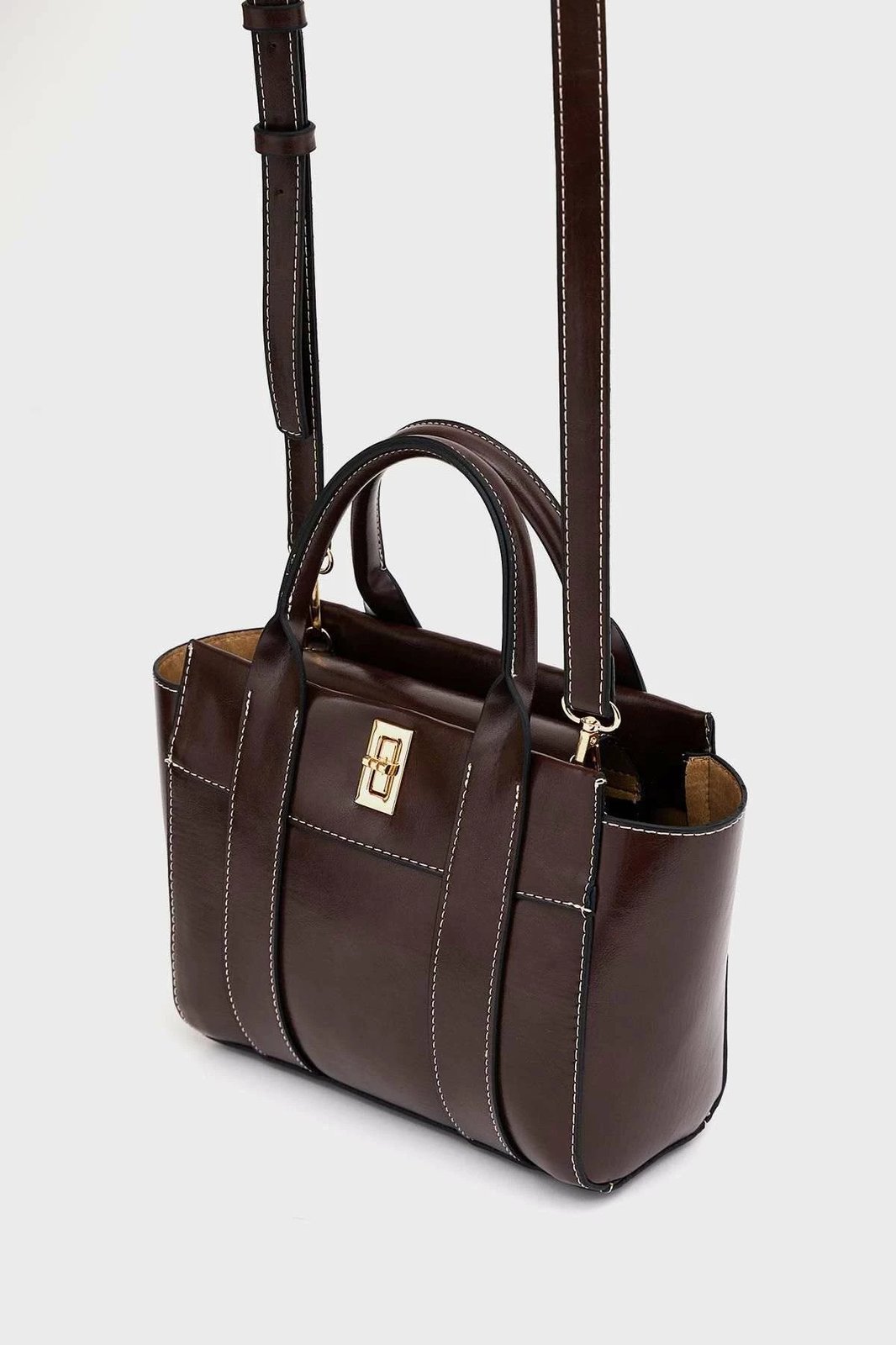 Çantë dore Zoozie Bags, ngjyrë kafe, MK1020225SV10-004