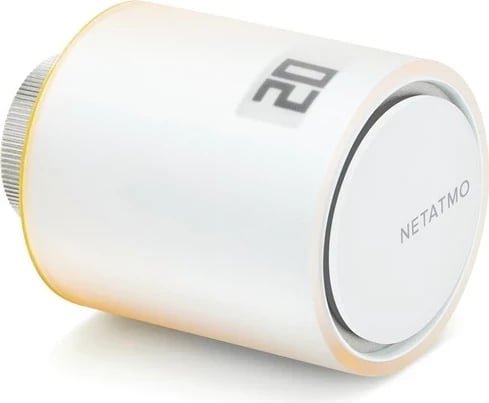 Valvulë radiatorike e mençur Netatmo NAV-EN, Bardhë