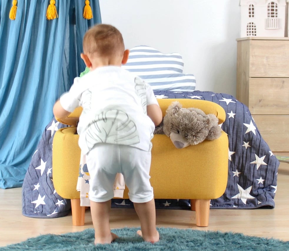 Puf i verdhë Atelier del Sofa, Moouv 3332