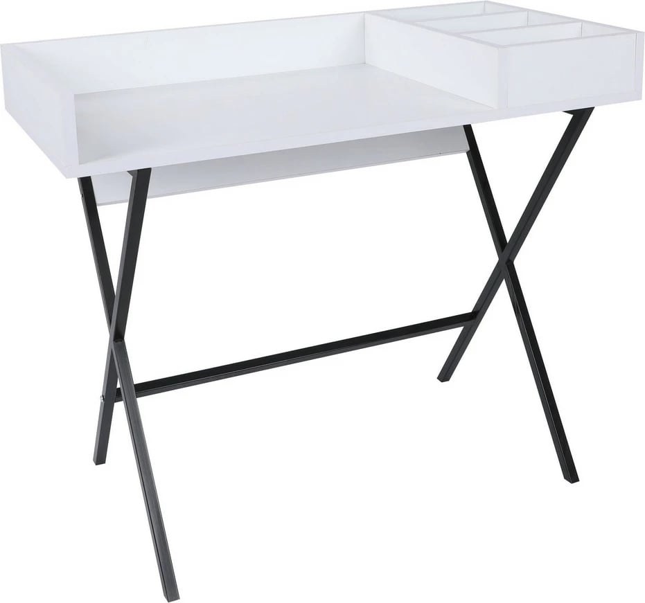 Tavolinë grimi moderne, ngjyrë e bardhë dhe e zezë, Skye Decor, Kiev