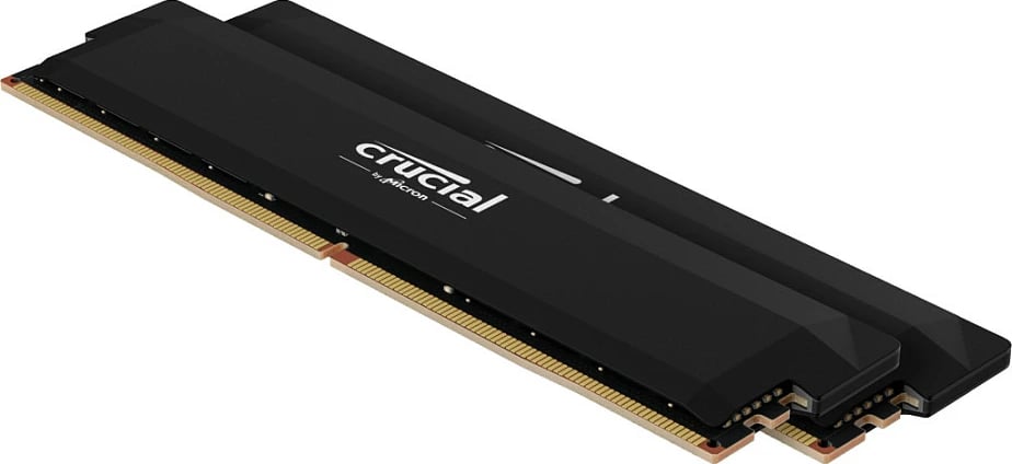 RAM Memorje Crucial Pro DDR5-6000 KIT 32GB 2x16GB UDIMM CL36, e zezë
