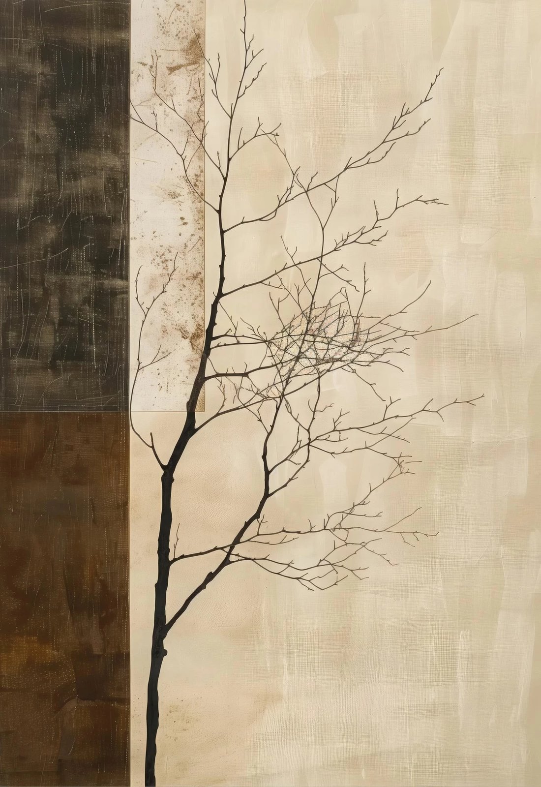 Pikturë dekorative me kornizë, shumëngjyrëshe, Wallity, Lmnmdl3