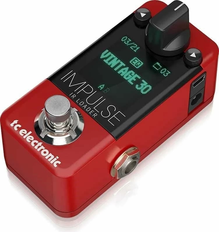 Efekt kitarë TC Electronic Impulse IR Loader, e kuqe